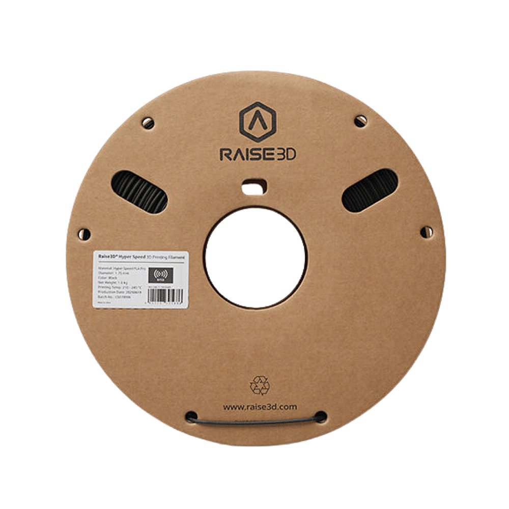 Raise3D Hyper Speed PLA Pro Filament 1.75mm 1kg SİYAH (1)