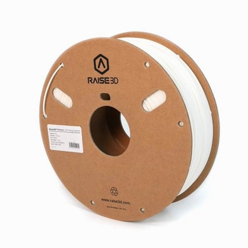 Raise3D - Raise3D Premium PLA Filament 1.75mm 1kg BEYAZ