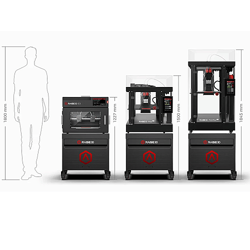 Raise3D Printer Cart Workstation (Low) Pro2 Plus/Pro3 Plus (HS) - 5