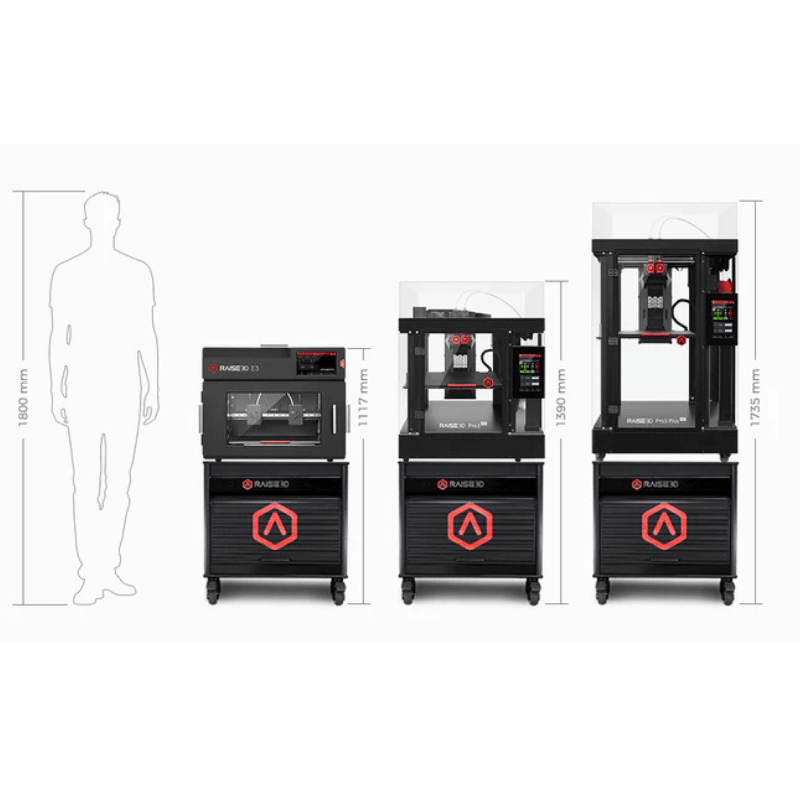Raise3D Pro3 Plus/Pro2 Plus Cart