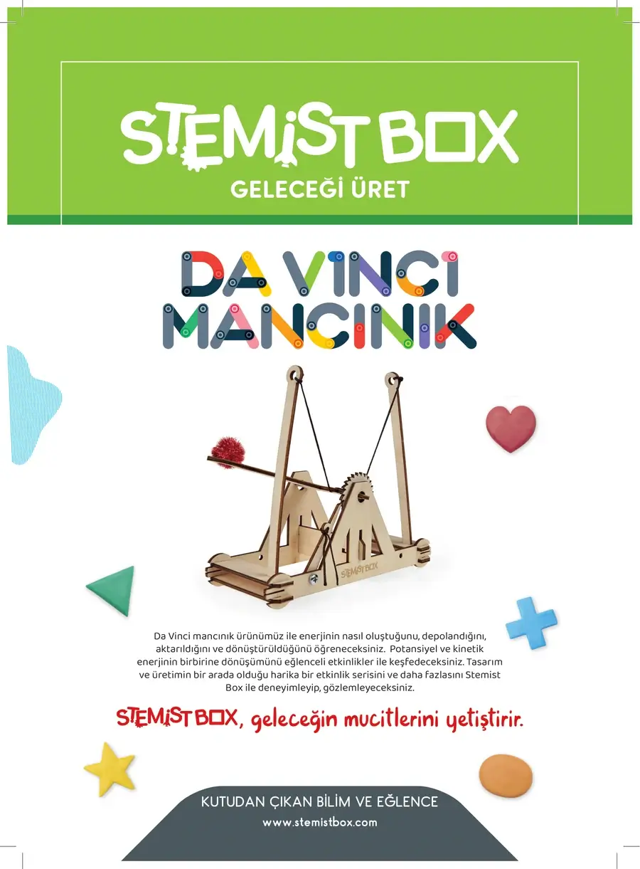 SB-DVM Stemist Box Da Vinci Mancınık - Thumbnail