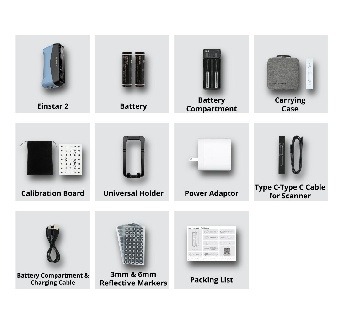 Shining 3D EINSTAR 2 3D Tarayıcı