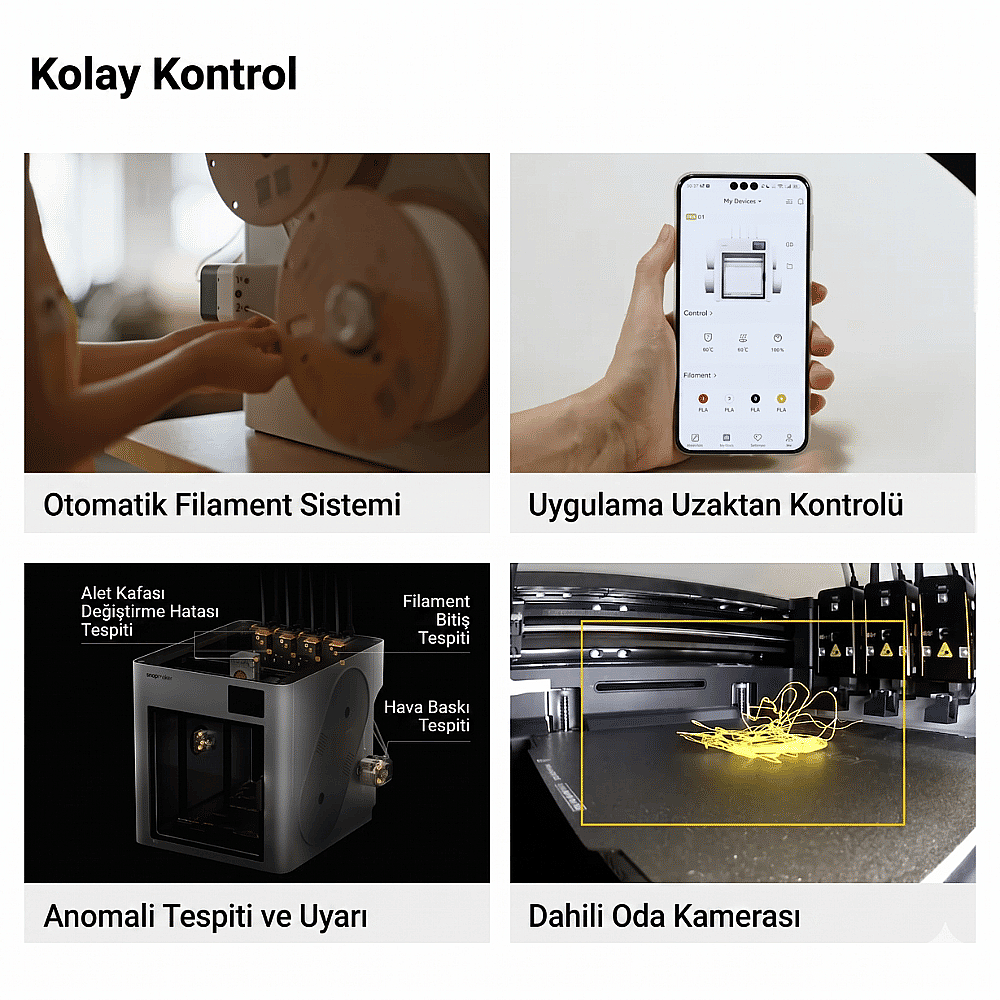 Snapmaker U1 3D Yazıcı - 11
