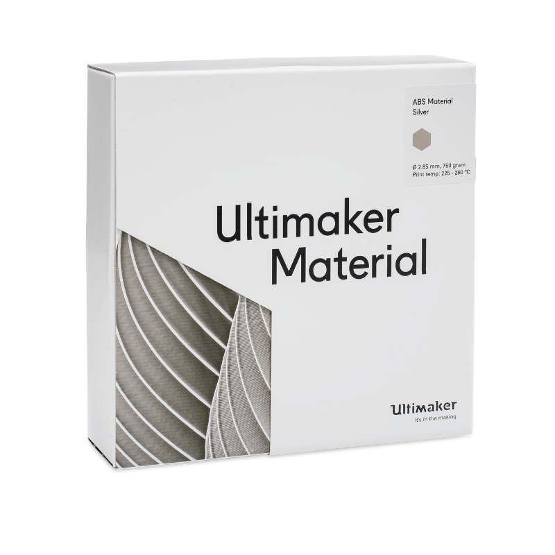 Ultimaker ABS Filament 2.85mm 750g GÜMÜŞ