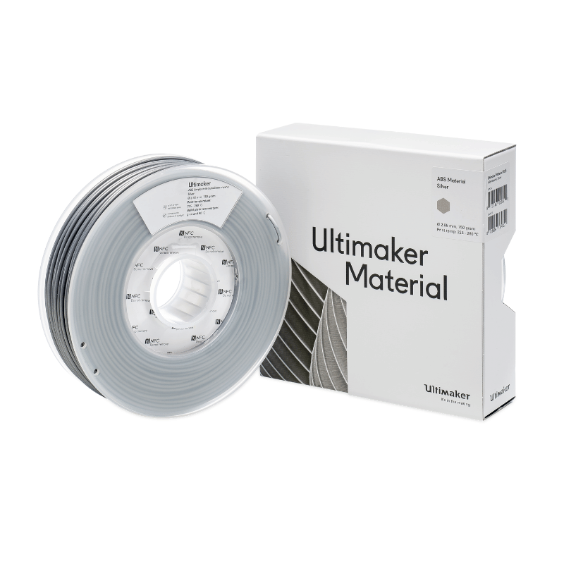 Ultimaker ABS Filament 2.85mm 750g GÜMÜŞ