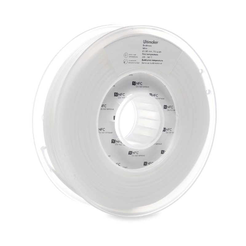 UltiMaker - Ultimaker Breakaway Filament Beyaz 2.85mm 750g