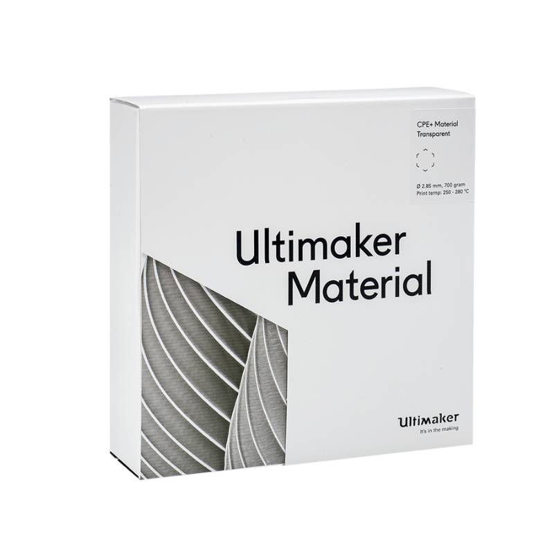 Ultimaker CPE+ Filament 2.85mm 700g ŞEFFAF