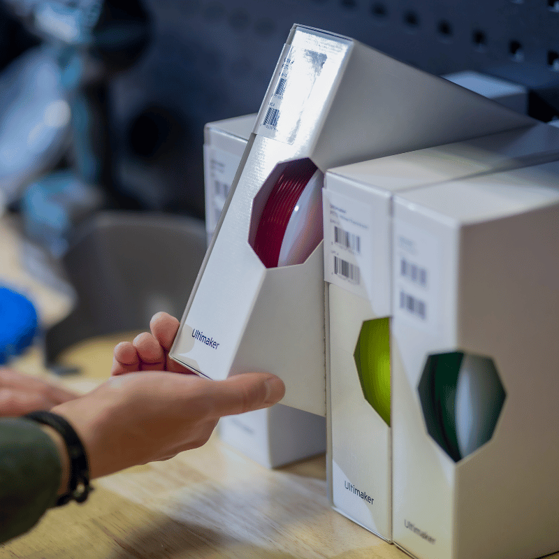 Ultimaker PETG Filament 2.85mm 750g KIRMIZI