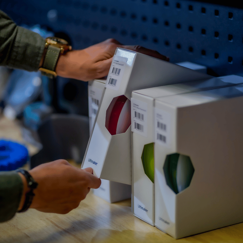 Ultimaker PETG Filament 2.85mm 750g KIRMIZI