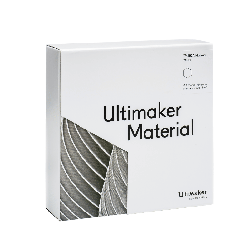 Ultimaker TPU Filament 2.85mm 700g BEYAZ - Thumbnail