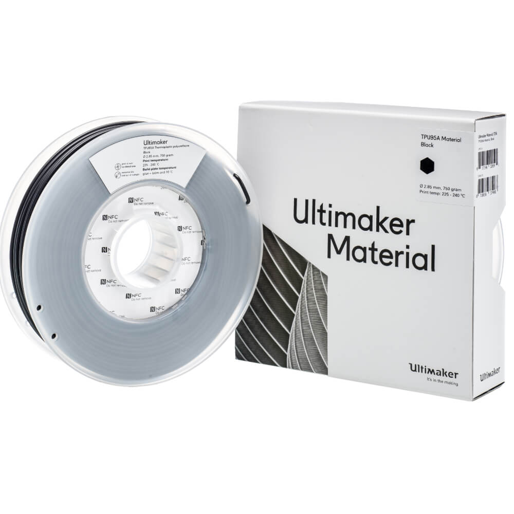 Ultimaker - Ultimaker TPU Filament 2.85mm 750g SİYAH